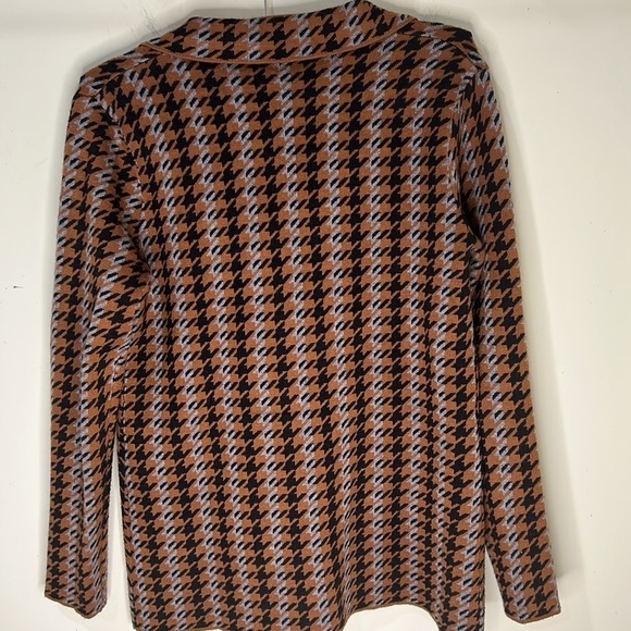 JOIE Houndstooth Cardigan Blazer Size Small - Picture 12 of 13